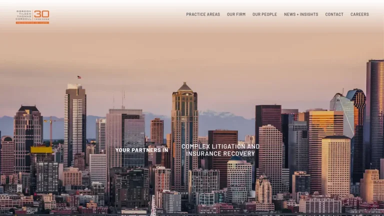 Gordon Tilden Thomas & Cordell LLP - Seattle, WA - Attorney in Seattle