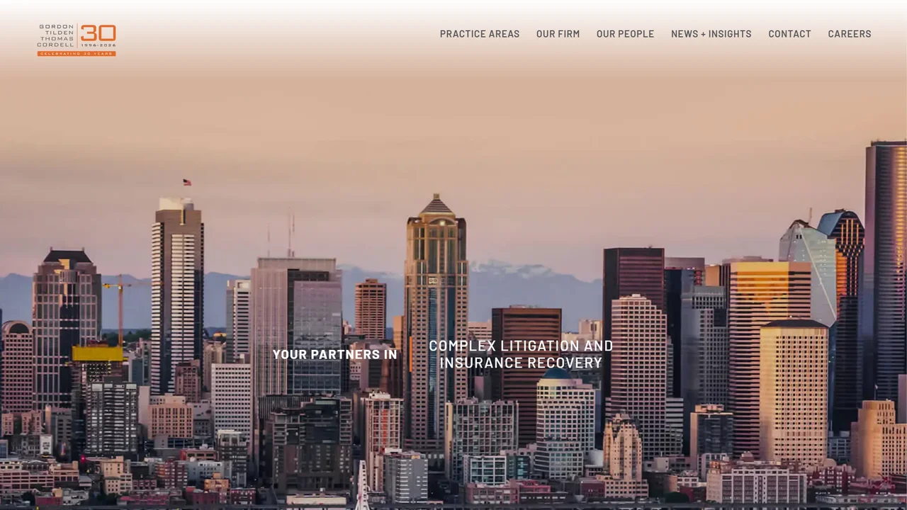 Gordon Tilden Thomas & Cordell LLP - Seattle, WA office in Seattle, Washington