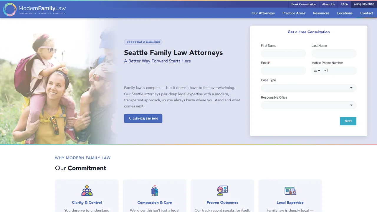 Modern Family Law - Seattle, WA office in Seattle, Washington