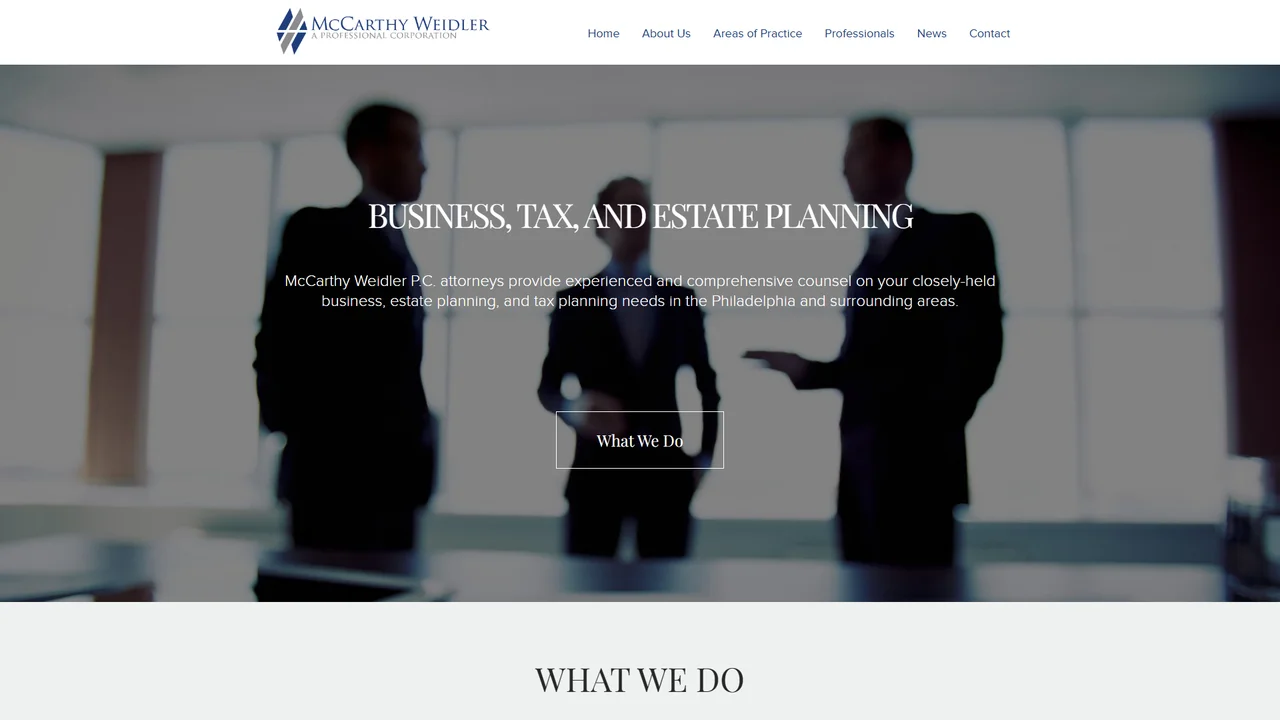 McCarthy Weidler P.C. - Philadelphia, PA office in Philadelphia, Pennsylvania