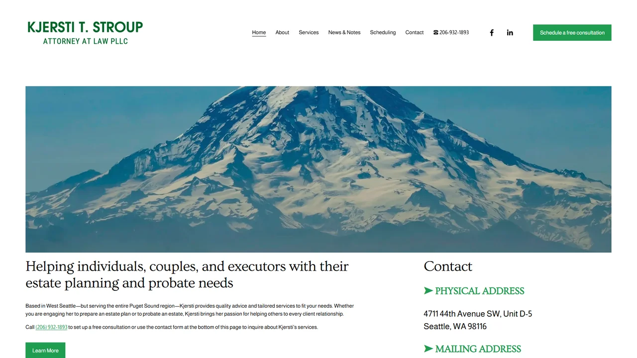 Kjersti T. Stroup Attorney at Law PLLC - Seattle, WA office in Seattle, Washington