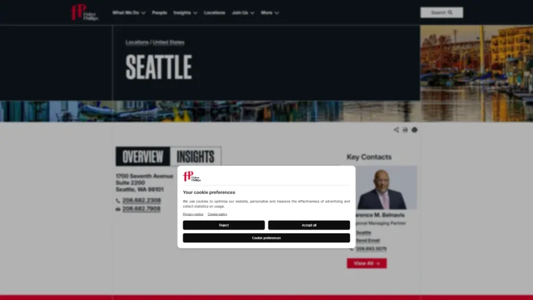 Fisher & Phillips, LLP - Seattle, WA - Attorney in Seattle