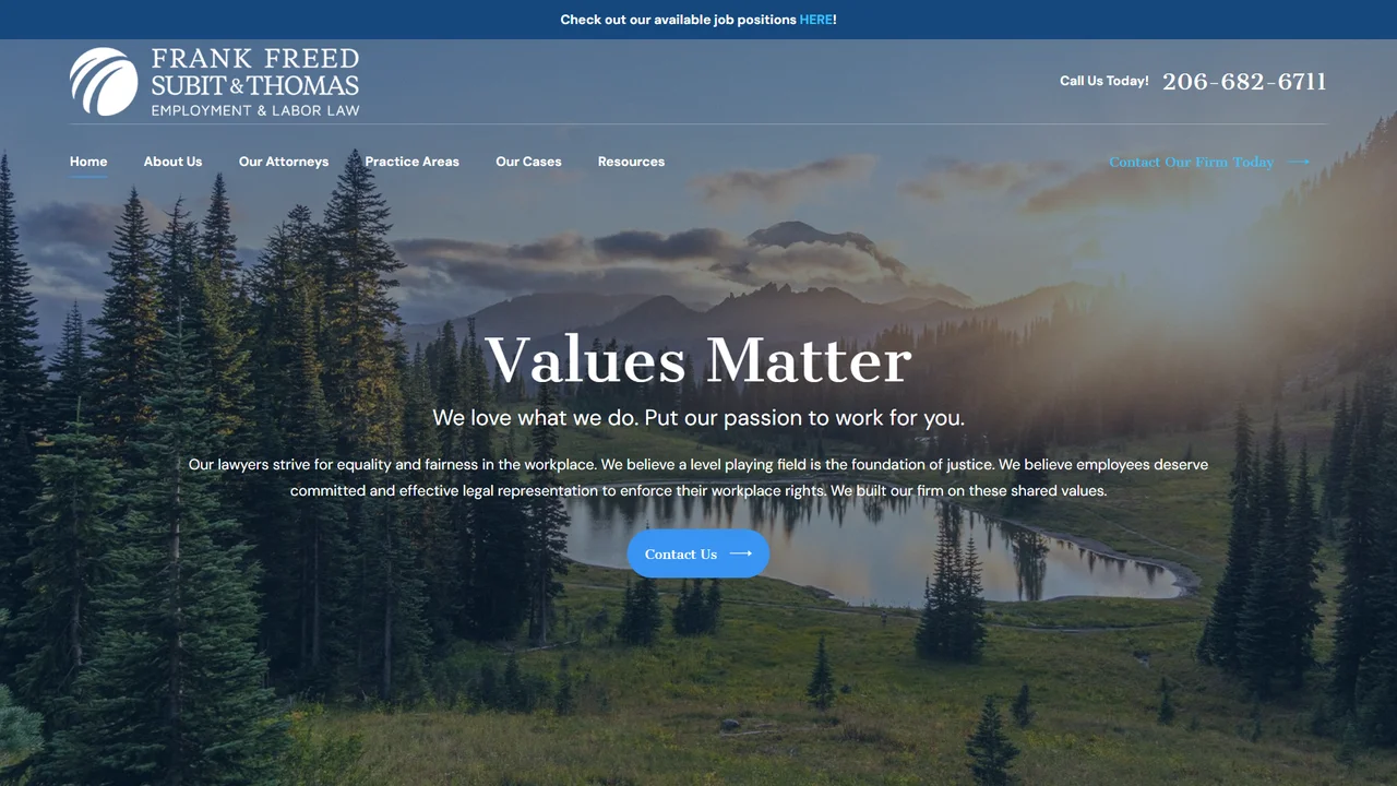 Frank Freed Subit & Thomas LLP - Seattle, WA office in Seattle, Washington