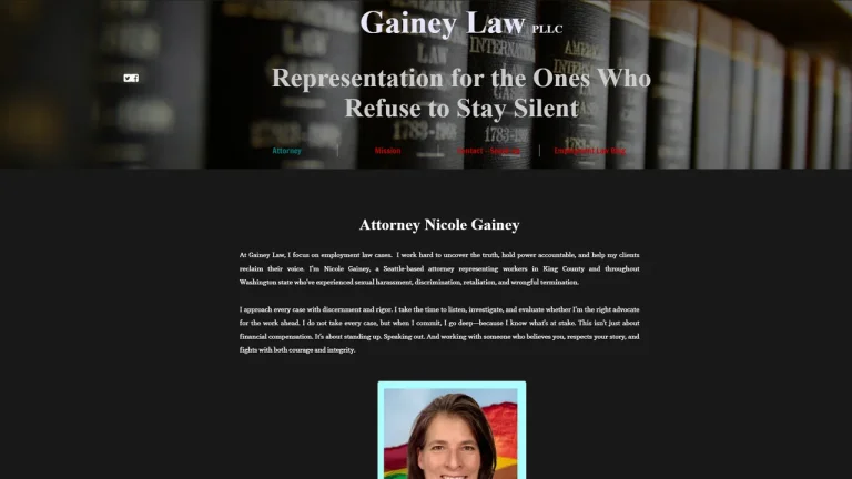 Gainey Law, PLLC - Seattle, WA - Attorney in Seattle