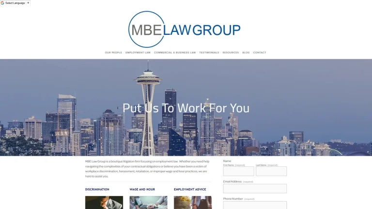 MBE Law Group - Seattle, WA - Attorney in Seattle