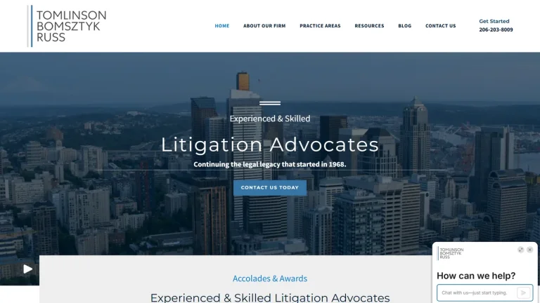 Tomlinson Bomsztyk Russ - Seattle, WA - Attorney in Seattle
