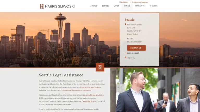 Harris Sliwoski LLP - Seattle, WA - Attorney in Seattle