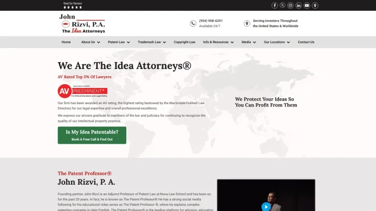 John Rizvi, P.A. - The Idea Attorneys - Seattle, WA - Attorney in Seattle