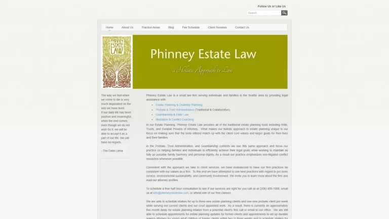 Phinney Estate Law - Seattle, WA - Attorney in Seattle
