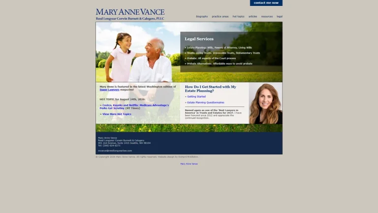 Mary Anne Vance Law Office - Seattle, WA - Attorney in Seattle