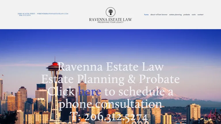 Ravenna Estate Law - Seattle, WA - Attorney in Seattle