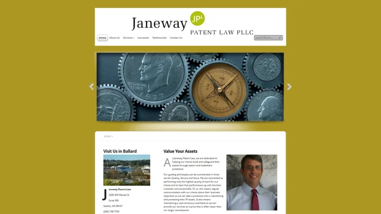 Janeway Patent Law PLLC - Seattle, WA - Attorney in Seattle