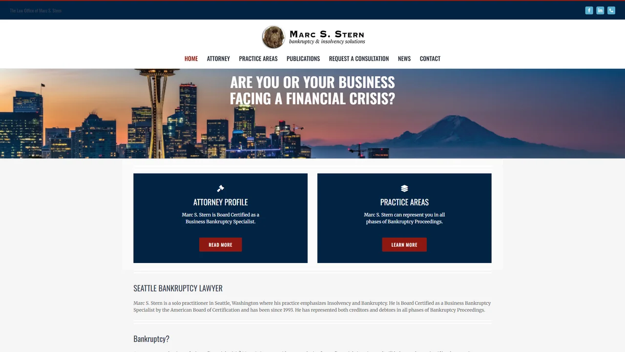 The Law Office of Marc S. Stern - Seattle, WA office in Seattle, Washington