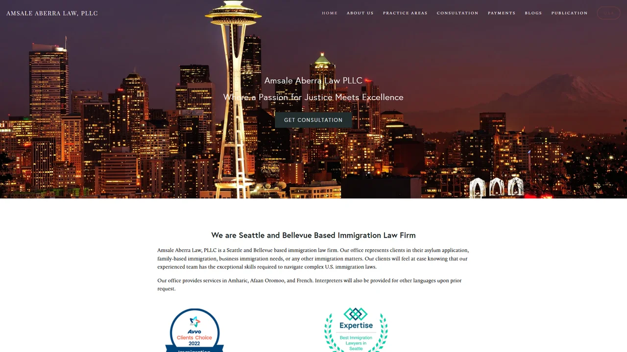 Amsale Aberra Law PLLC - Seattle, WA office in Seattle, Washington