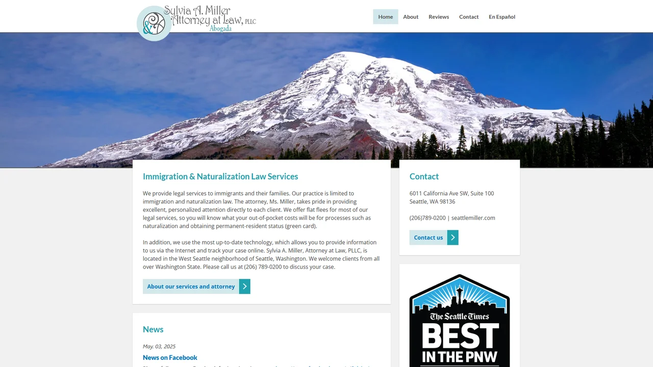 Sylvia A. Miller, Attorney at Law, PLLC - Seattle, WA office in Seattle, Washington