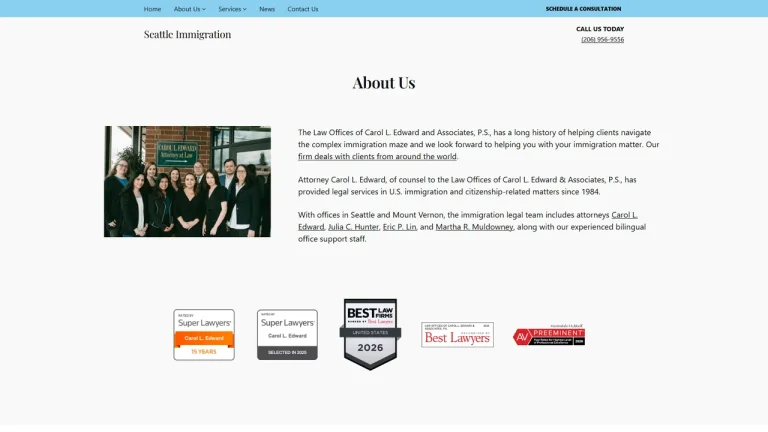 Law Offices of Carol L Edward & Associates, P.S. - Seattle, WA - Attorney in Seattle