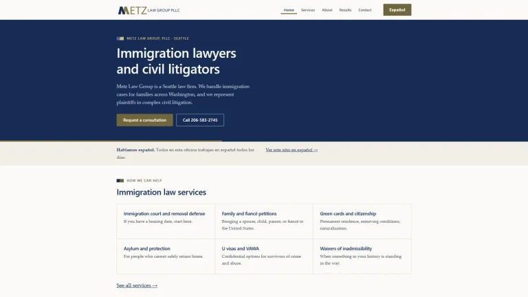 Metz Law Group, PLLC - Seattle, WA - Attorney in Seattle