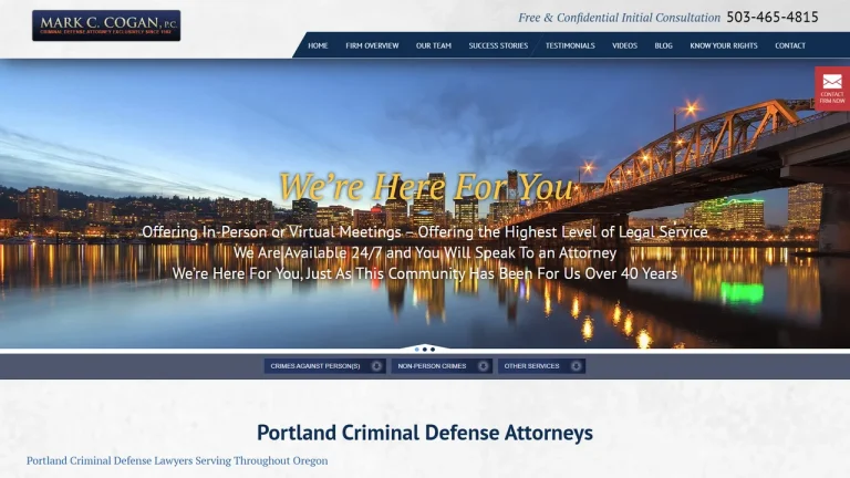 Mark C. Cogan, P.C. - Portland, OR - Attorney in Portland, OR