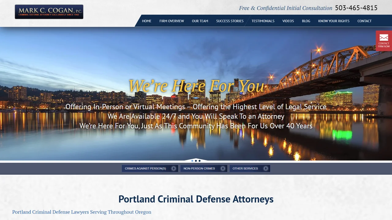 Mark C. Cogan, P.C. - Portland, OR office in Portland, OR, Oregon