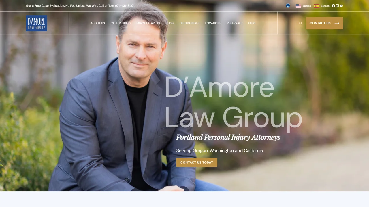 D'Amore Law Group - Portland, OR office in Portland, OR, Oregon