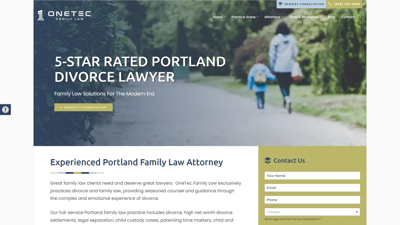 OneTec Family Law - Portland, OR office in Portland, OR, Oregon