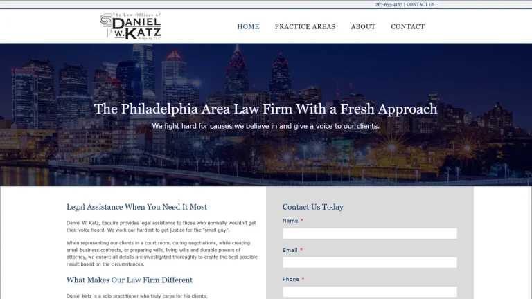 Law Offices of Daniel W. Katz Esquire, LLC - Philadelphia, PA - Attorney in Philadelphia