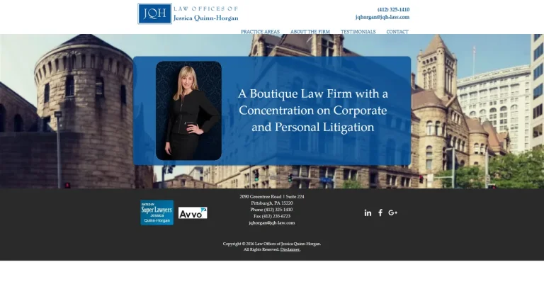 Law Offices of Jessica Quinn-Horgan - Pittsburgh, PA - Attorney in Pittsburgh