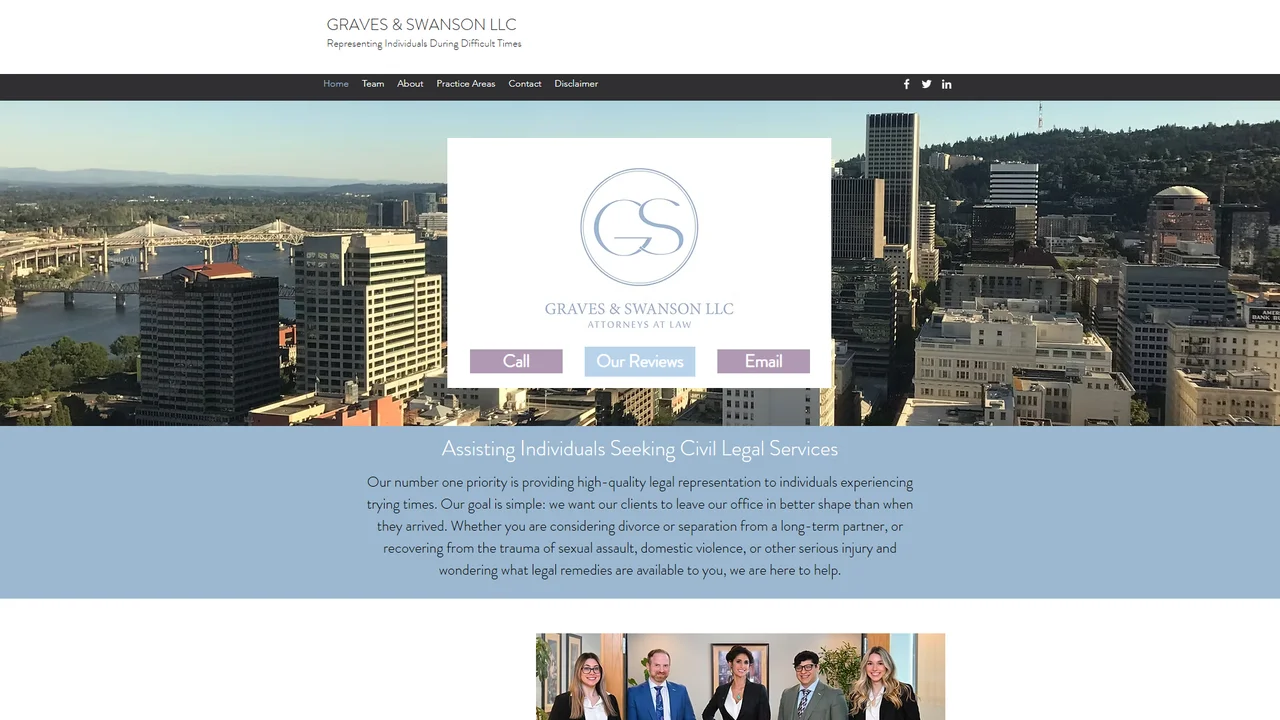 Graves & Swanson, LLC - Portland, OR office in Portland, OR, Oregon
