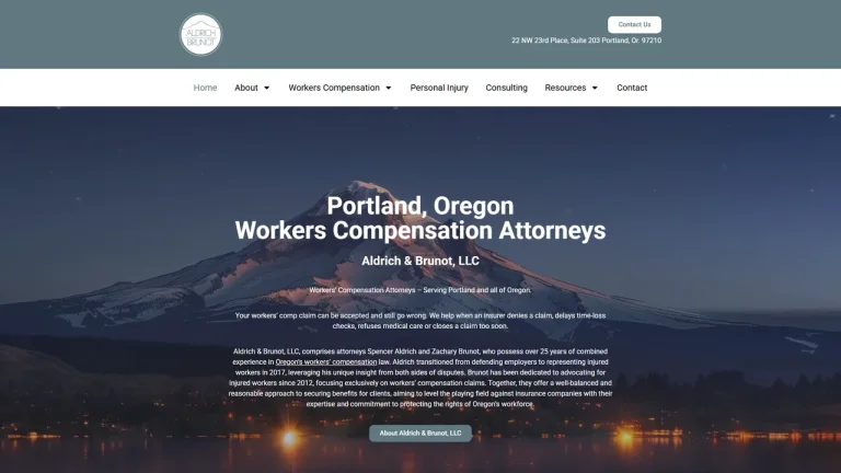Aldrich & Brunot, LLC - Portland, OR - Attorney in Portland, OR