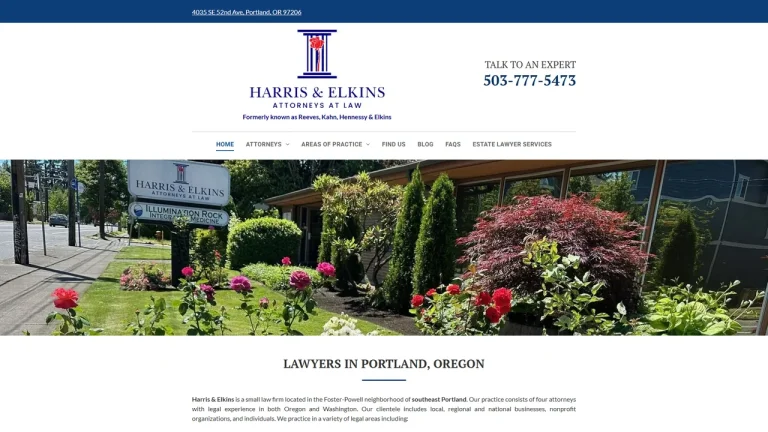 Harris and Elkins - Portland, OR - Attorney in Portland, OR