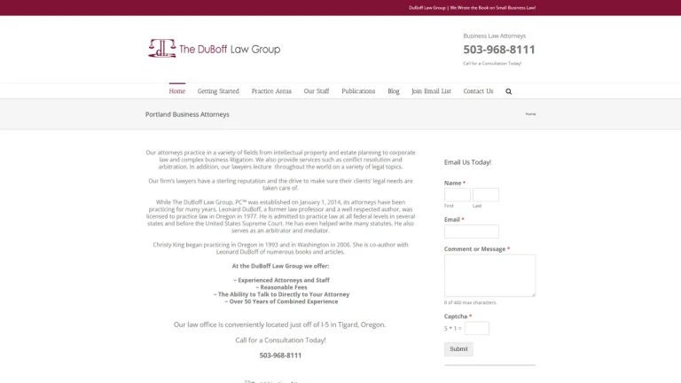 DuBoff Law Group - Portland, OR - Attorney in Portland, OR