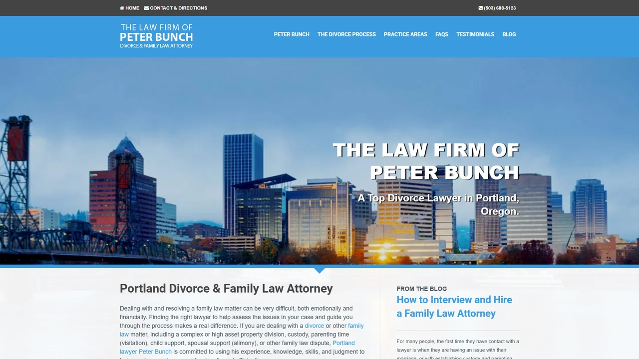 The Law Firm of Peter Bunch - Portland, OR office in Portland, OR, Oregon