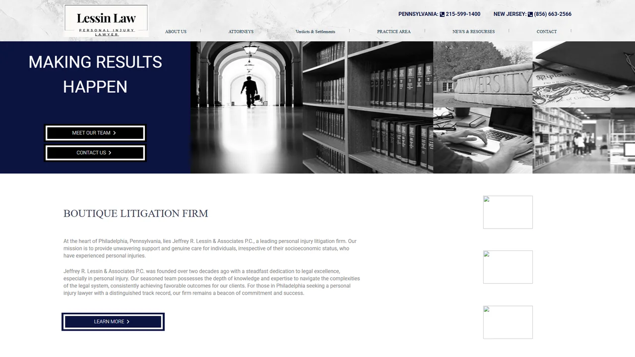 Jeffrey R. Lessin & Associates, P.C. - Philadelphia, PA office in Philadelphia, Pennsylvania