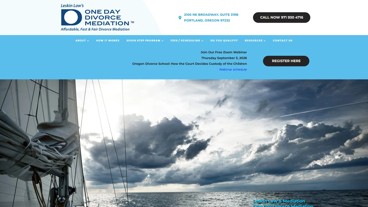 Leskin Law's One Day Divorce Mediation - Portland, OR office in Portland, OR, Oregon