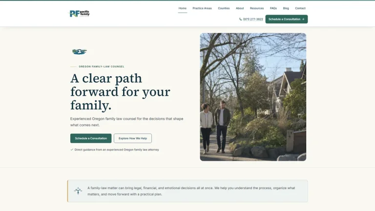 Pacific Family Law Firm - Portland, OR - Attorney in Portland, OR