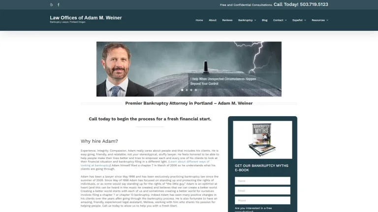 Law Offices of Adam M. Weiner - Portland, OR - Attorney in Portland, OR
