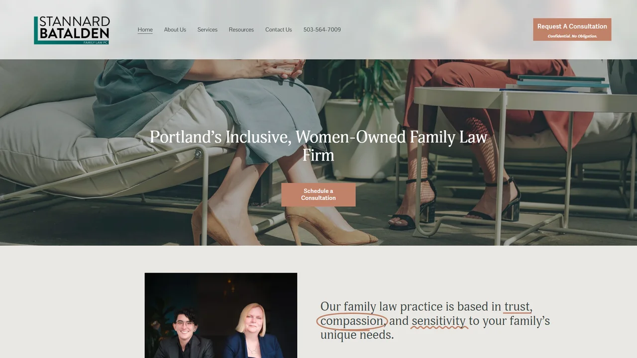 Stannard and Batalden Family Law PC - Portland, OR office in Portland, OR, Oregon