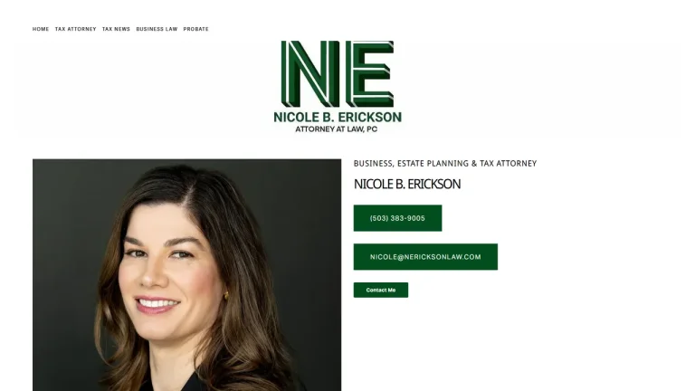 Nicole B. Erickson, Attorney at Law, P.C. - Portland, OR - Attorney in Portland, OR