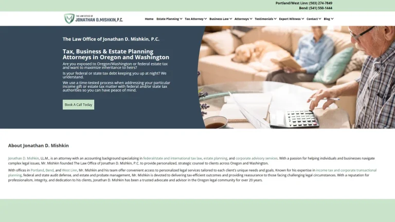 The Law Office of Jonathan D. Mishkin, P.C. - Portland, OR - Attorney in Portland, OR