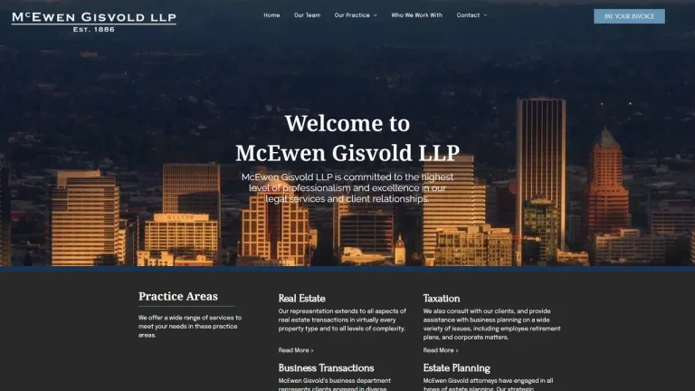 McEwen Gisvold LLP - Portland, OR - Attorney in Portland, OR
