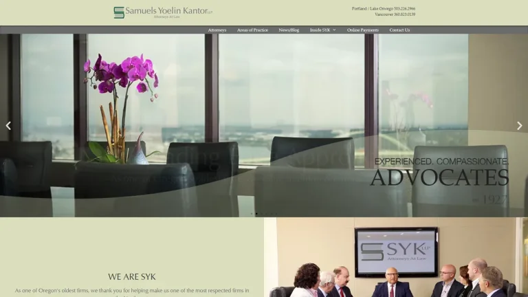 Samuels Yoelin Kantor LLP - Portland, OR - Attorney in Portland, OR