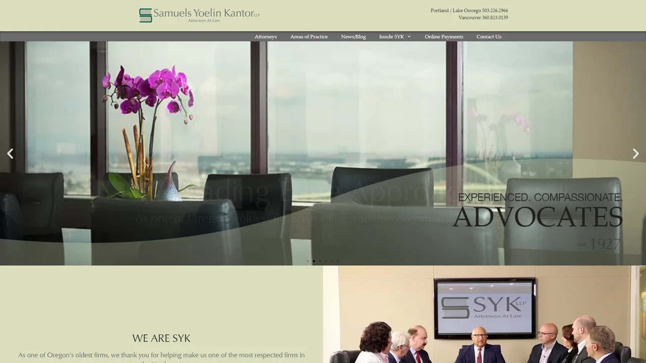 Samuels Yoelin Kantor LLP - Portland, OR office in Portland, OR, Oregon