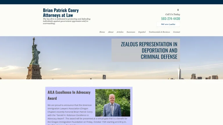 Brian Patrick Conry PC - Portland, OR - Attorney in Portland, OR