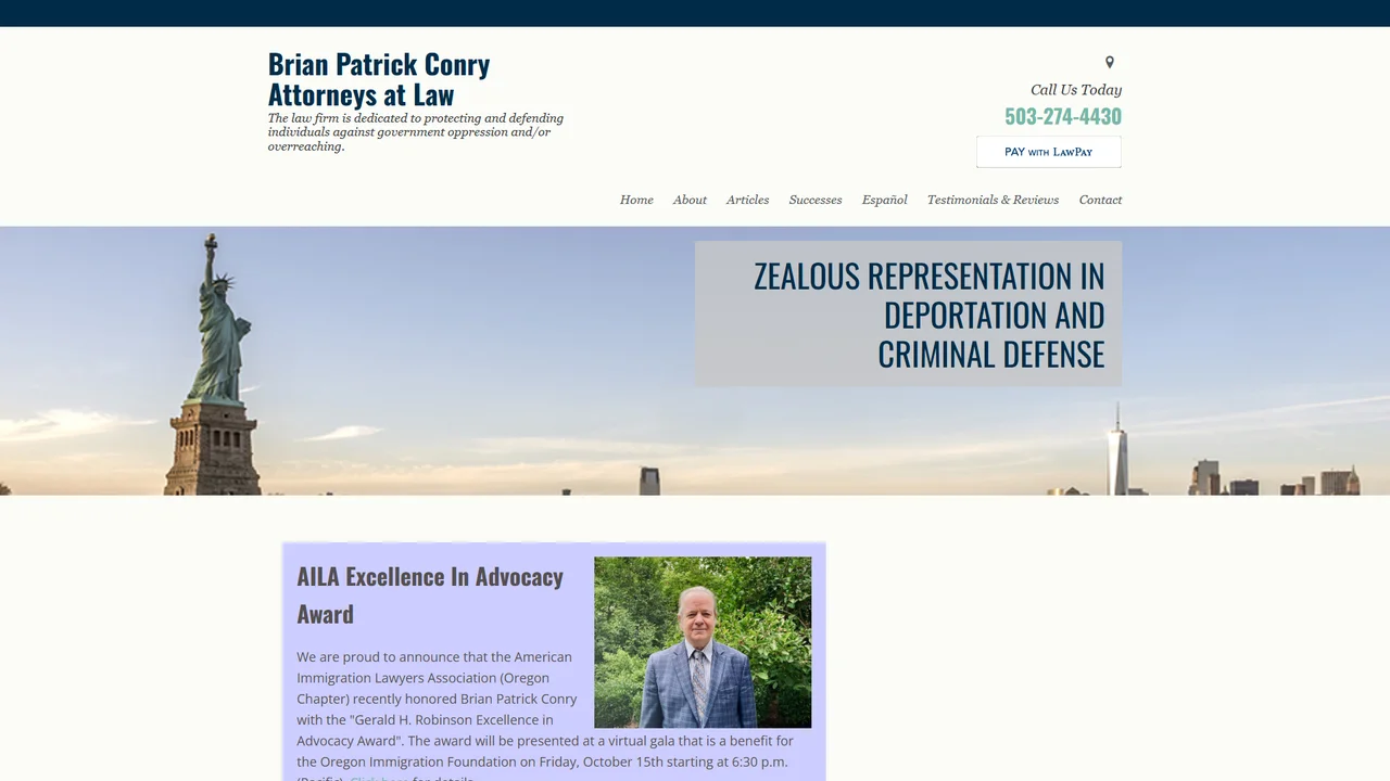 Brian Patrick Conry PC - Portland, OR office in Portland, OR, Oregon