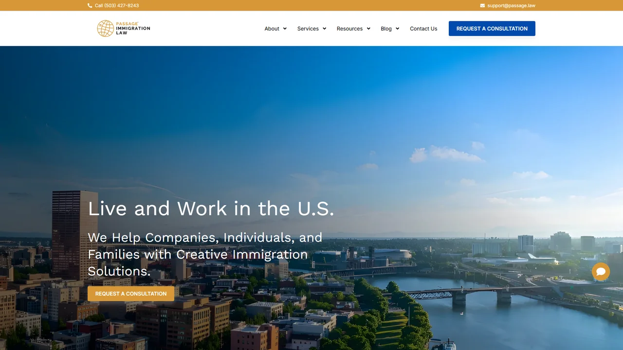 Passage Immigration Law - Portland, OR office in Portland, OR, Oregon