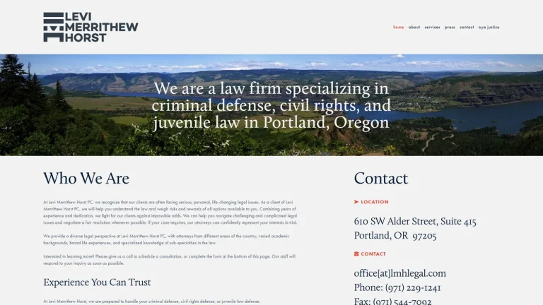 Levi Merrithew Horst PC - Portland, OR - Attorney in Portland, OR