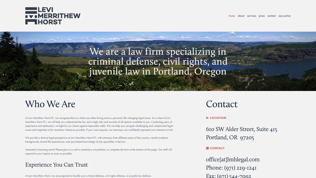 Levi Merrithew Horst PC - Portland, OR office in Portland, OR, Oregon