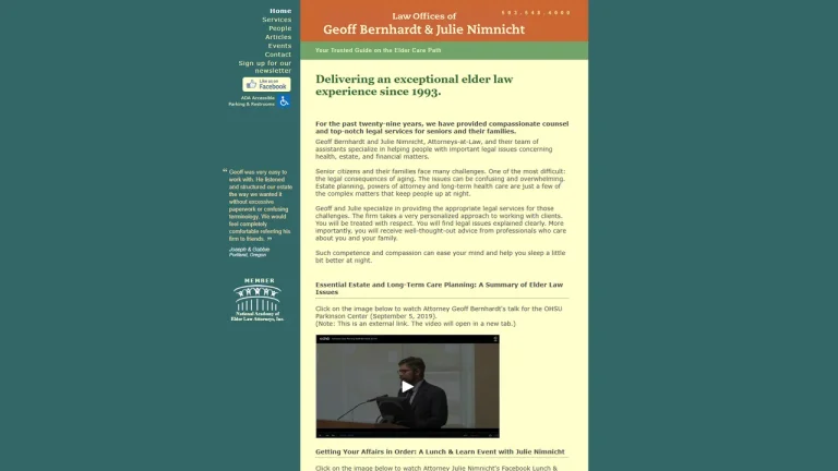 Law Offices of Geoff Bernhardt & Julie Nimnicht - Portland, OR - Attorney in Portland, OR