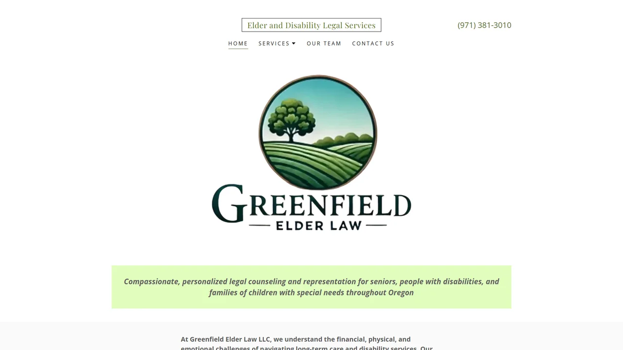 Greenfield Elder Law - Portland, OR office in Portland, OR, Oregon
