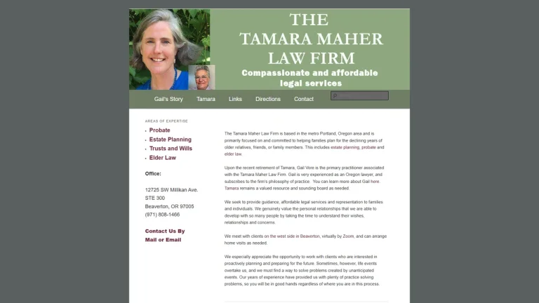 Tamara Maher, Attorney - Portland, OR - Attorney in Portland, OR